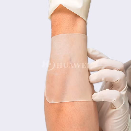 Disposable Transparent PU Film Medical Dressing with Sterilized