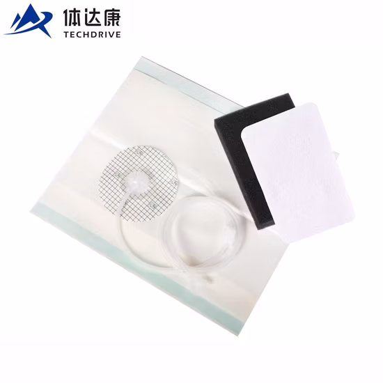 White/Black Negative Pressure Wound Therapy Systems Wound Dressing Therapy for Burns, Trauma, Postoperative