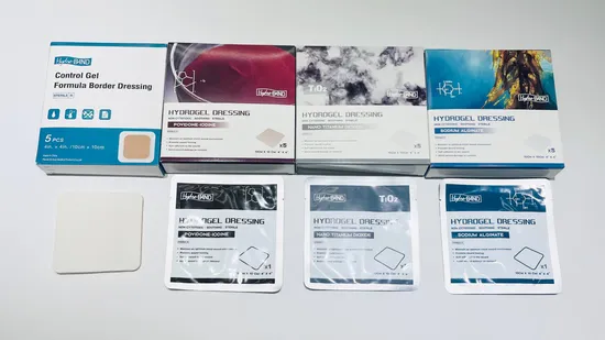 Self Adhesive Silicone Gel Foam Dressing Wound Care Dressing