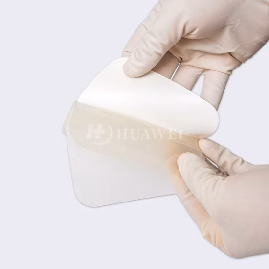 Curativo médico transparente descartável do filme do plutônio com esterilizado