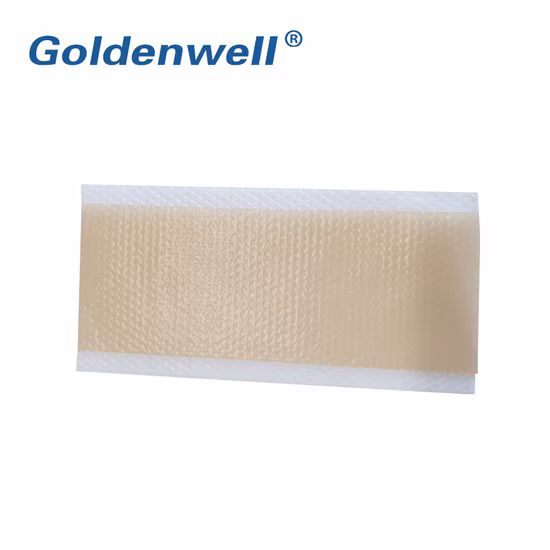 Goldenwell curativo de silicone para cicatrizes em gel almofada de silicone para feridas